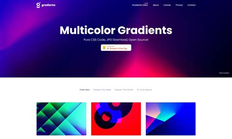 webgrade|gradient for website.